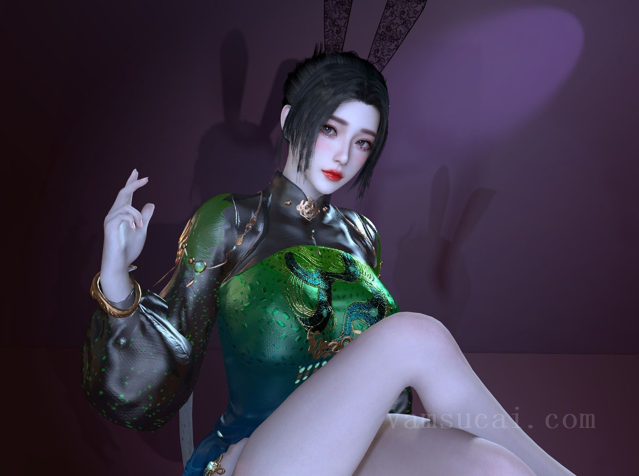 VAM模型-vamxw.兔耳顾倾寒