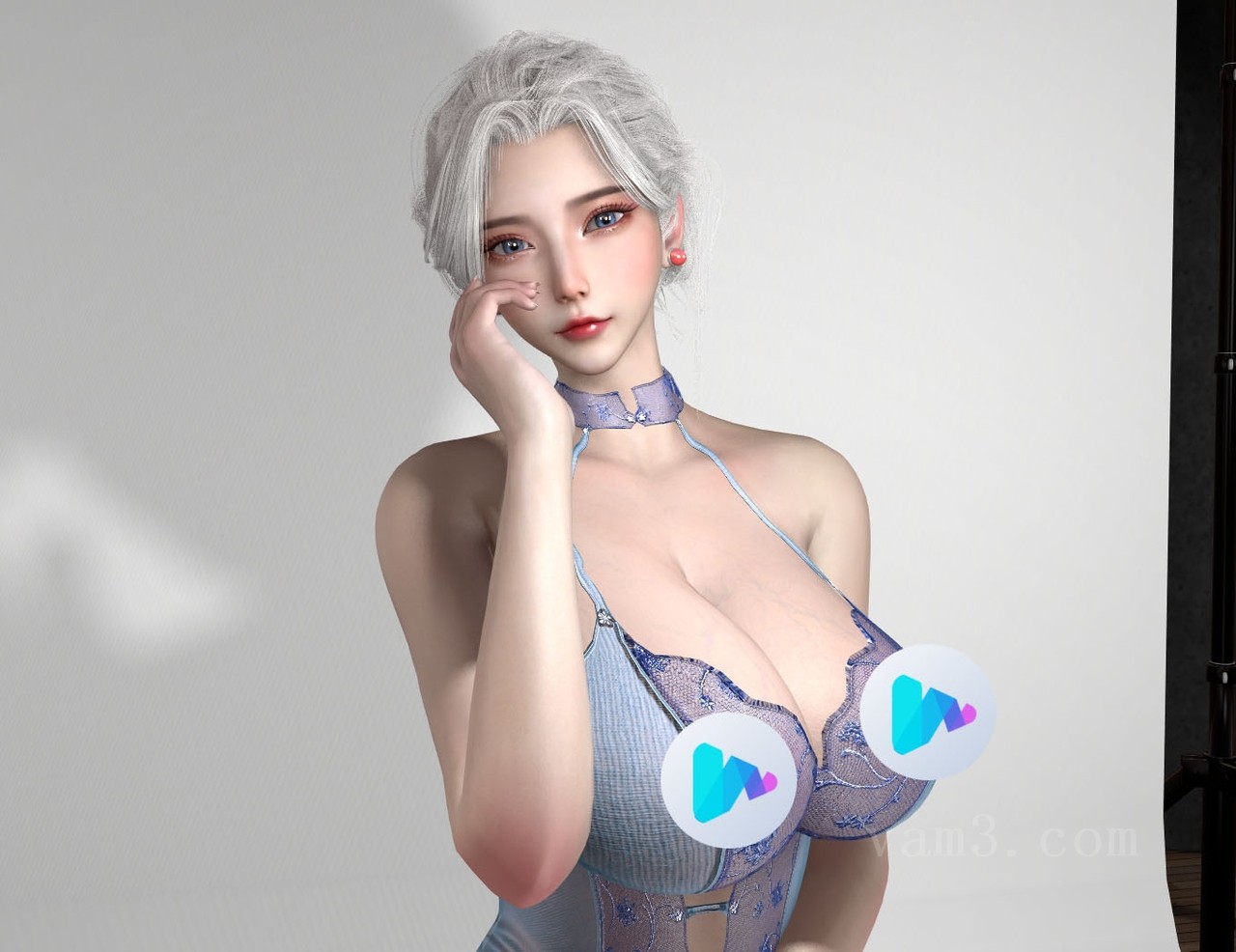 VAM素材-小软想睡觉.图穷匕见